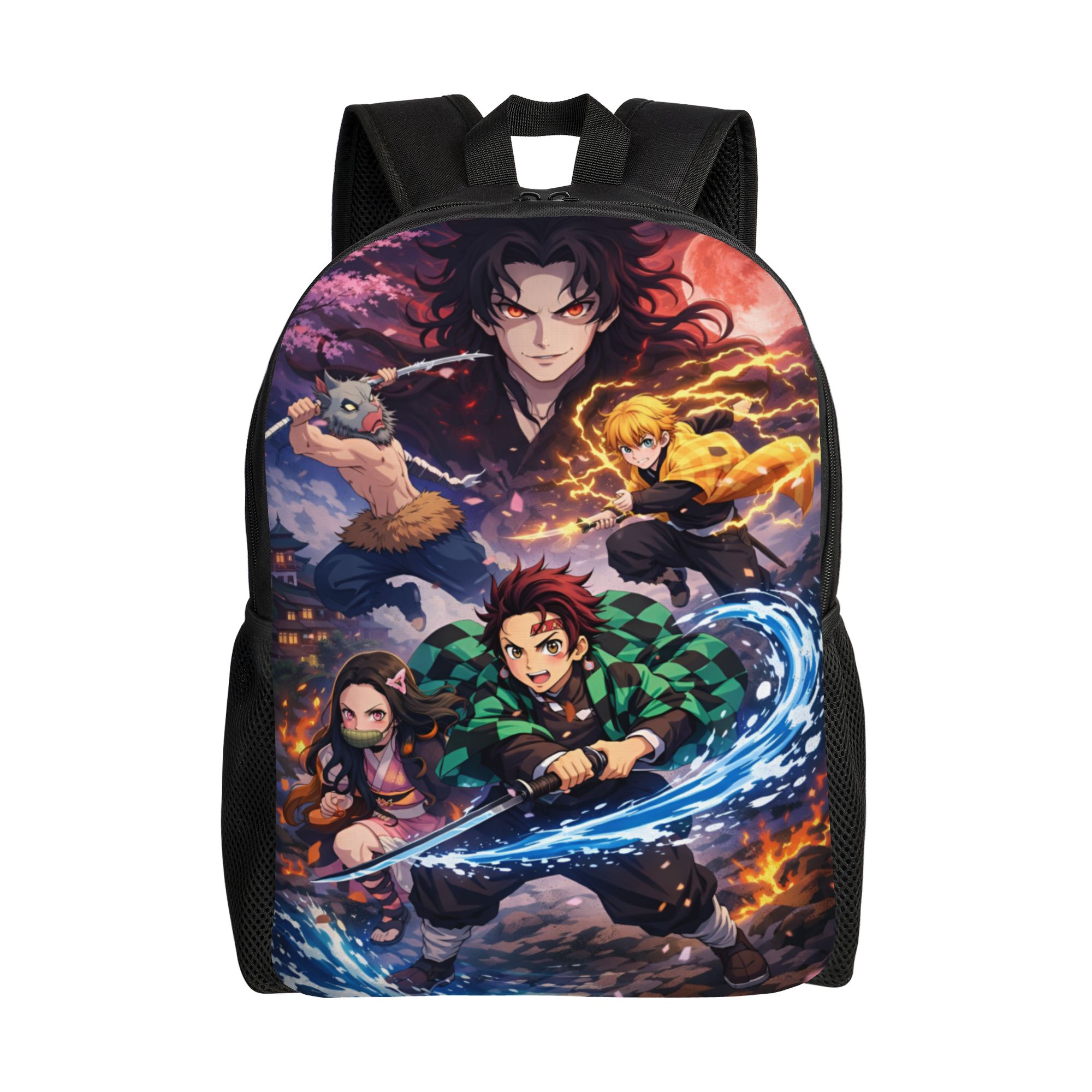 Laptop Accessories Women - กระเป๋าเป้สะพายหลังเดินทาง D-Demons Slayers สำหรับผู้หญิงผู้ชาย กระเป๋าใส่หนังสือแล็ปท็อปสำหรับโรงเรียน Kimetsus