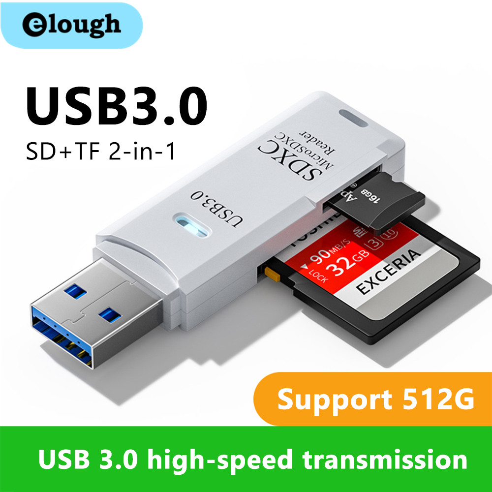Laptop Accessories And Gadgets - 2 in 1 USB 3.0 Card