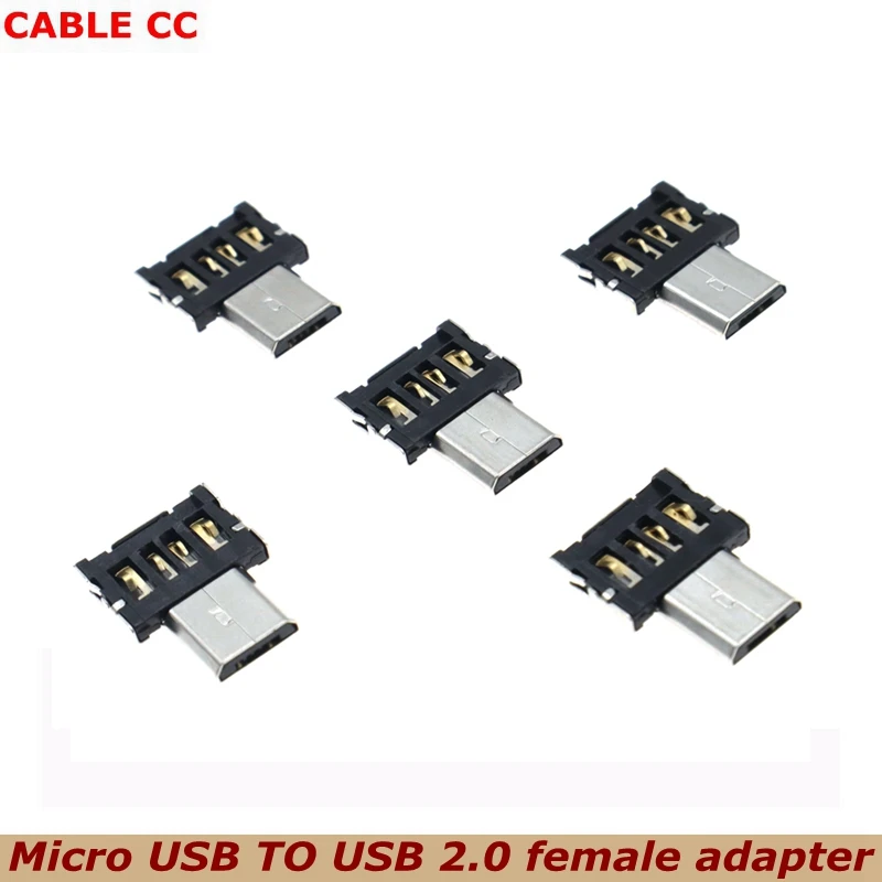 Laptop Accessories Best - อะแดปเตอร์แปลง OTG แบบพกพาขนาดเล็ก Micro USB 2.0