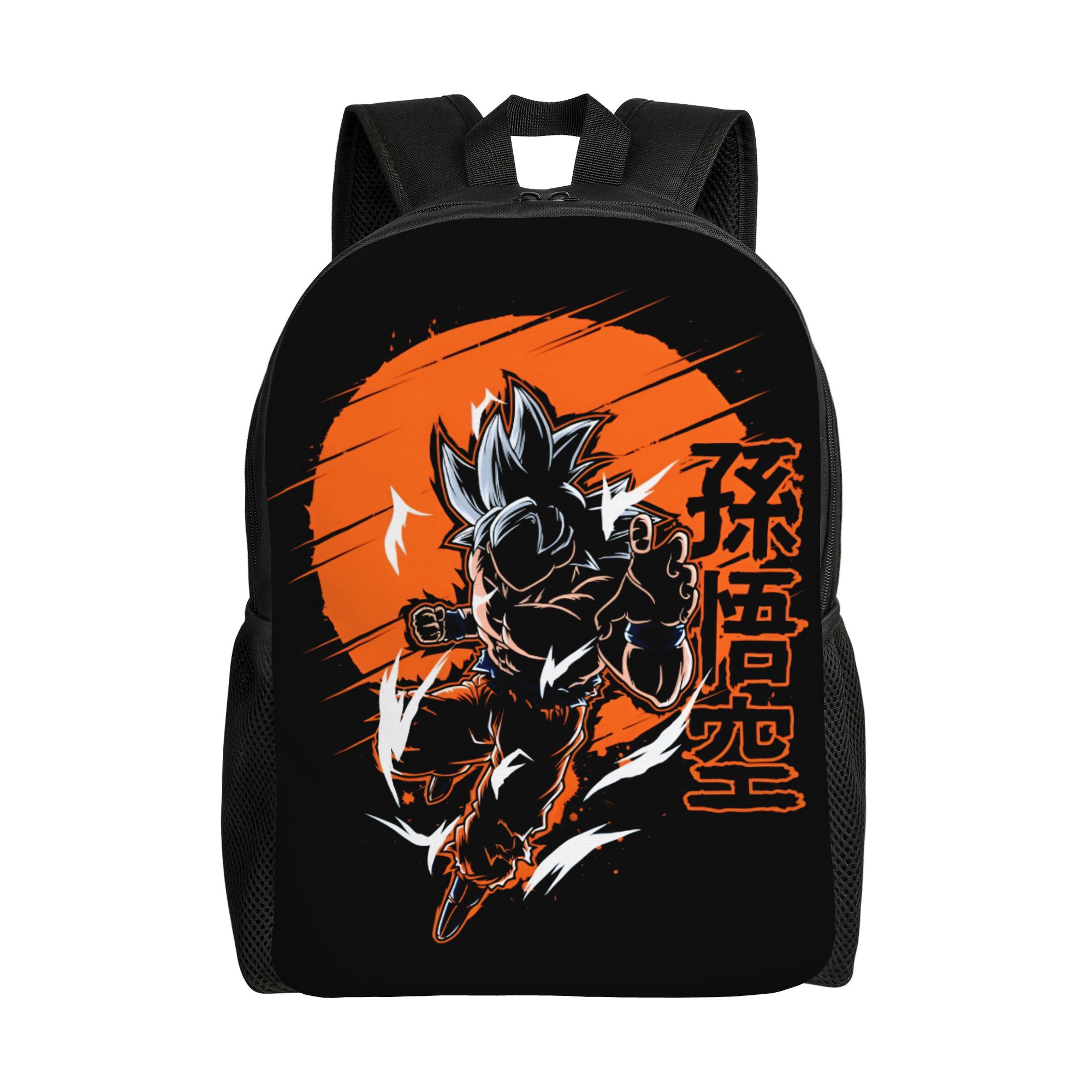 Laptop Accessories Bag For Men - กระเป๋าเป้สะพายหลังลายโกคู ดราก้อนบอล Z สำหรับผู้ชายและผู้หญิง แฟชั่นกระเป๋าหนังสือสำหรับนักเรียน นักศึกษา