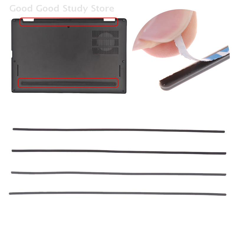Laptop Accessories Women - 1/2Pcs แล็ปท็อปแถบยางคอมพิวเตอร์ DIY ด้านล่างเท้า Pad สําหรับ