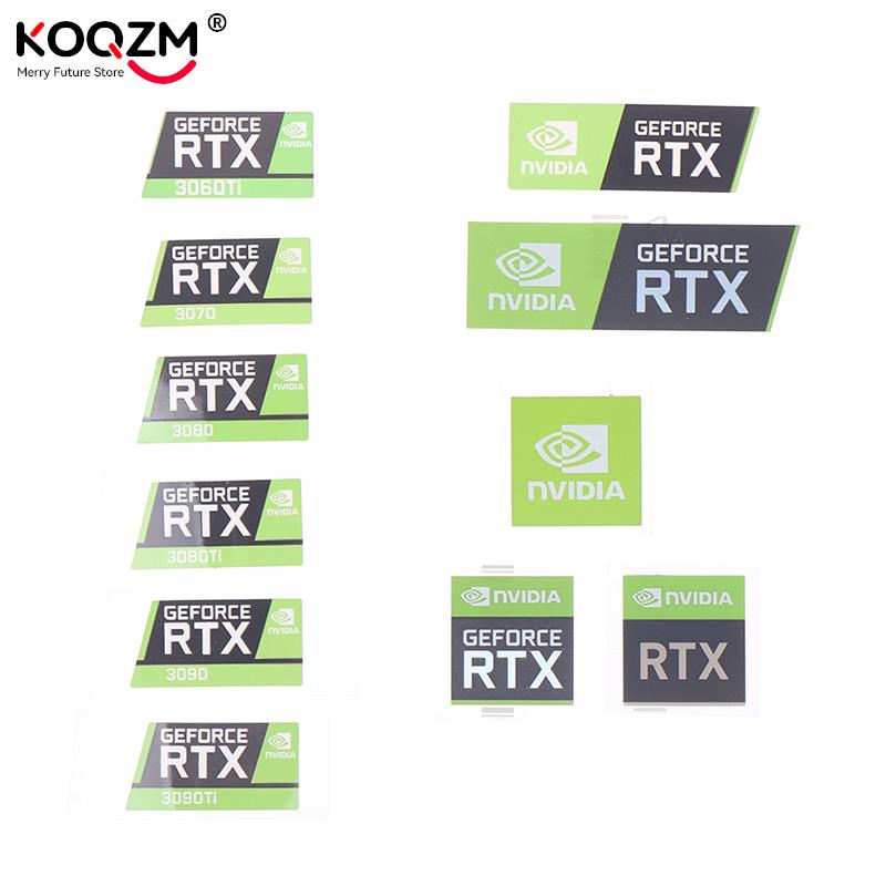 Laptop Accessories And Gadgets - RTX 3090TI 3080TI 3070 3060เดสก์ท็อปสติกเกอร์แล็ปท็อปกราฟิกการ์ดป้ายแล็ปท็อปเดสก์ท็อปป้ายคอมพิวเตอร์ PC