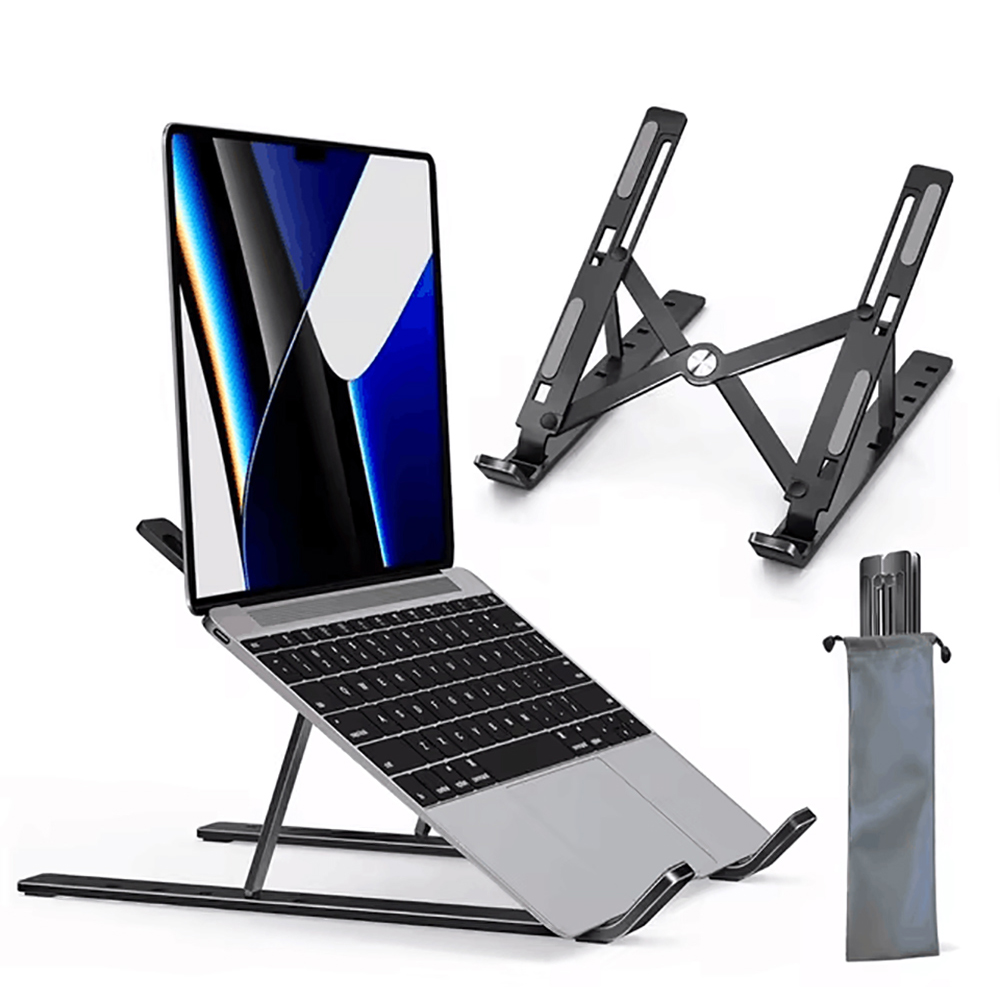 Laptop Accessories And Gadgets - ที่วางแล็ปท็อปแบบปรับได้ ที่วางจอคอมพิวเตอร์ แบบพกพา พับได้ สำหรับ Macbook