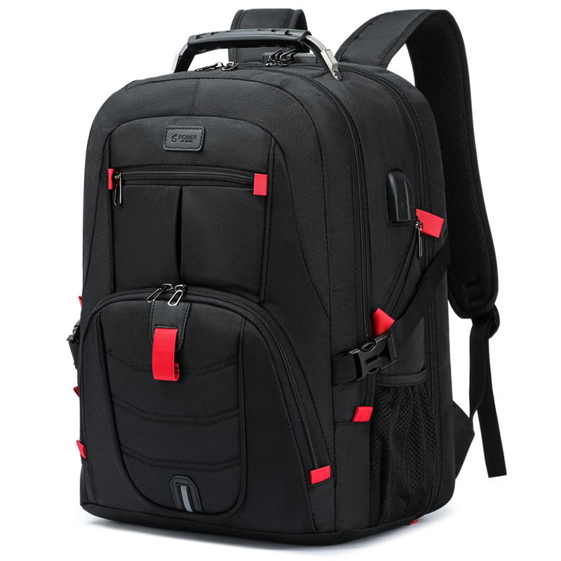 Laptop Backpack Anti Theft - กระเป๋าเป้สะพายหลังความจุขนาดใหญ่ 30L ผู้ชายแบบพกพากระเป๋าเป้สะพายหลังลําลองหลายช่อง Anti-Theft Design กระเป๋าแล็ปท็อปซิป