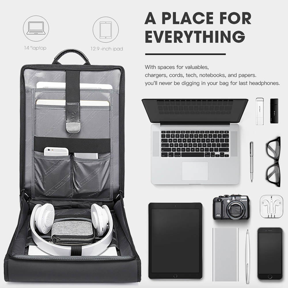 Bange ใหม่ธุรกิจกระเป๋าเป้สะพา - Laptop Backpack Anti Theft บทวิจารณ์และราคา