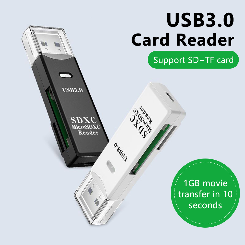 2 in 1 USB 3.0 Card Reader Mic - Laptop Accessories And Gadgets บทวิจารณ์และราคา