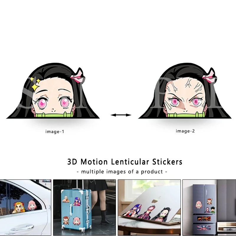 Kamado 3D ฆ่าอสูรสติกเกอร์กันน - Laptop Accessories Kids บทวิจารณ์และราคา