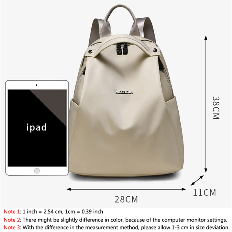 กระเป๋าเป้สะพายหลังแฟชั่นสำหรั - Laptop Accessories Women บทวิจารณ์และราคา