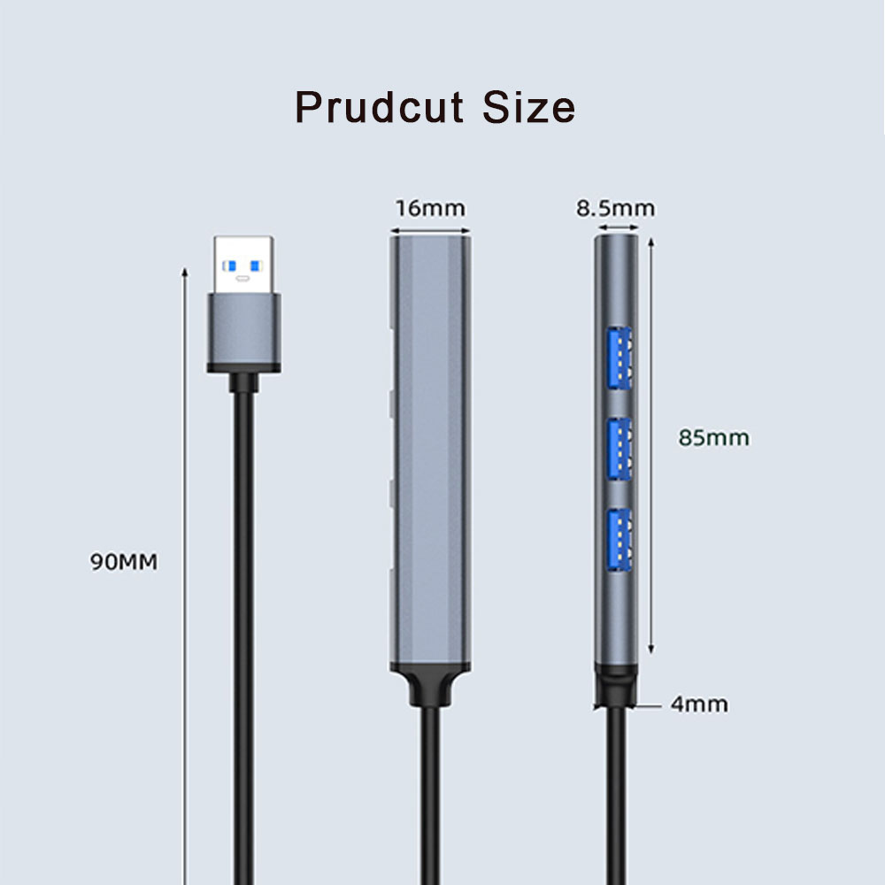 USB C HUB USB-A Hub Splitter U - Laptop Accessories And Gadgets บทวิจารณ์และราคา