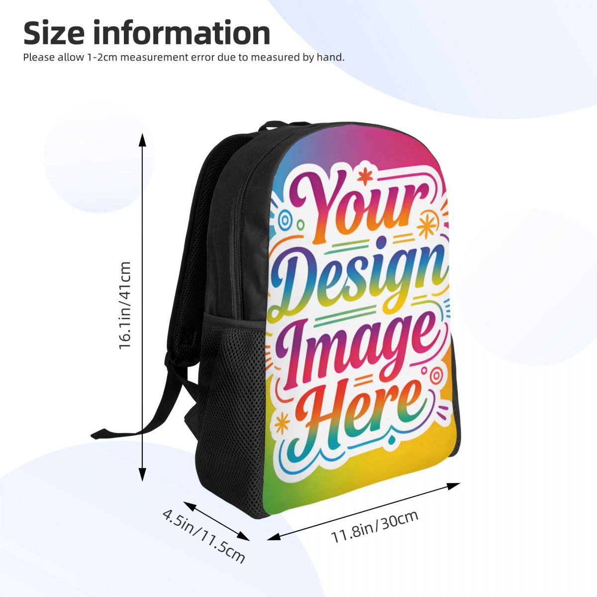 กระเป๋าเป้สะพายหลังโลโก้รูปภาพ - Laptop Accessories Bag For Men บทวิจารณ์และราคา