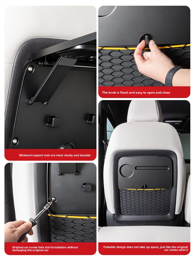 โต๊ะพับหลังเบาะรถยนต์ Chery iC - Laptop Accessories Table บทวิจารณ์และราคา