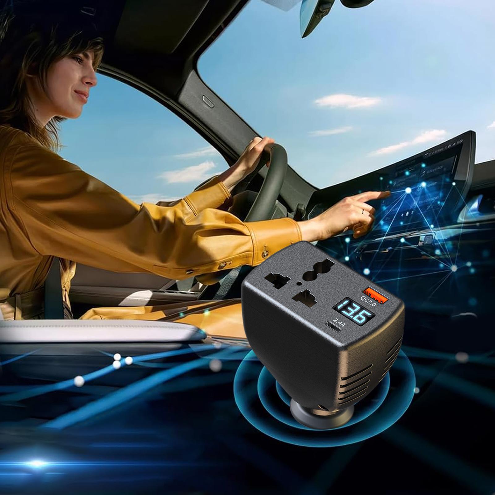 เครื่องชาร์จในรถยนต์แบบอินเวอร - Laptop Accessories Women บทวิจารณ์และราคา