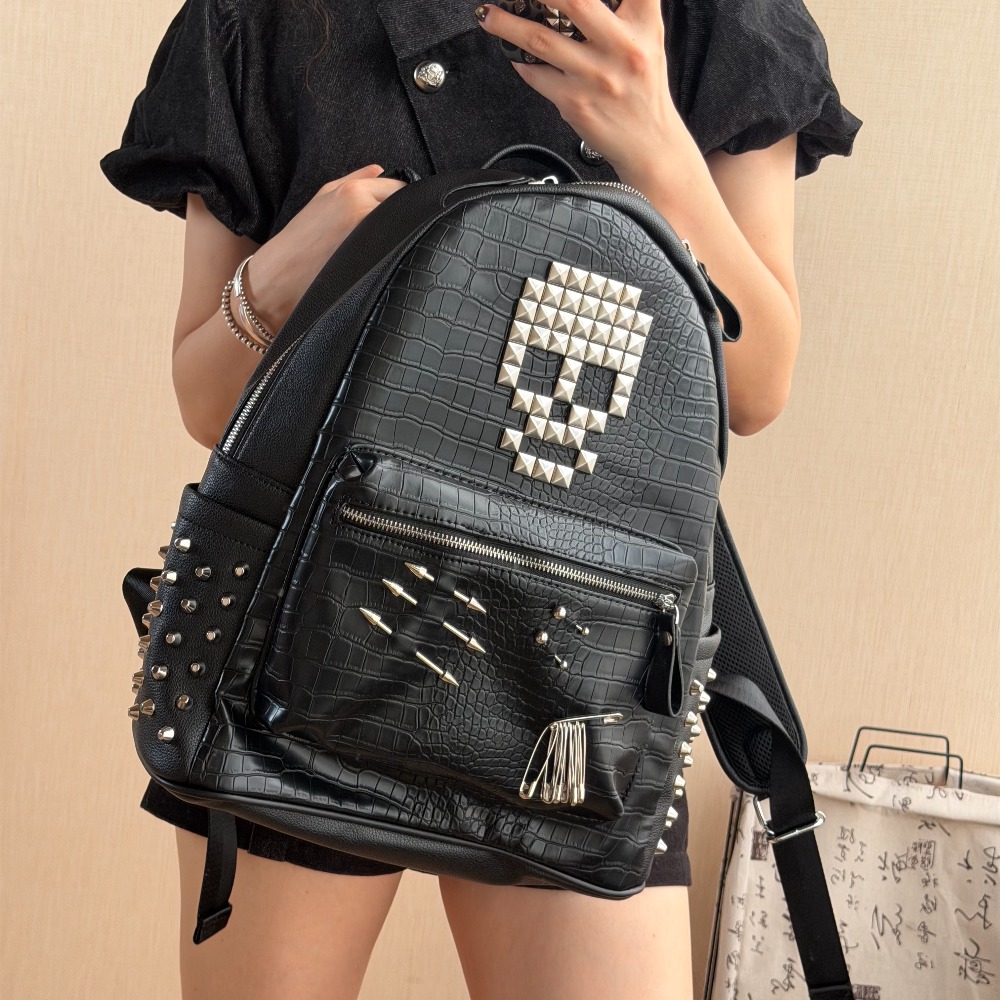 กระเป๋าเป้สะพายหลังลายหนังจระเ - Laptop Accessories Women บทวิจารณ์และราคา