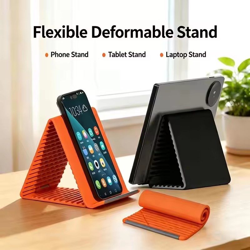 ขาตั้งโทรศัพท์แบบพกพาซิลิโคนสำ - Laptop Accessories Table บทวิจารณ์และราคา