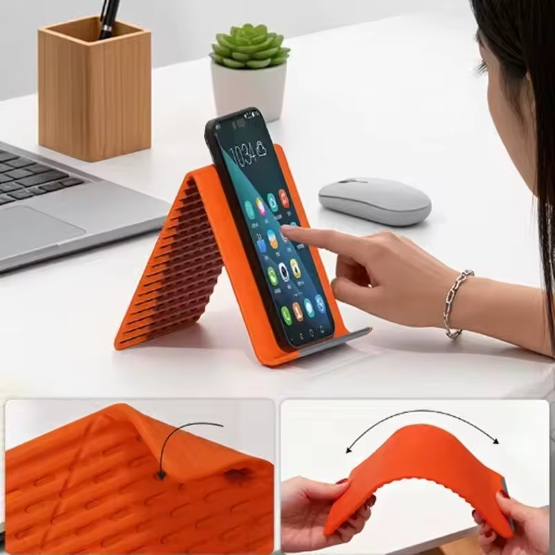 ขาตั้งโทรศัพท์แบบพกพาซิลิโคนสำ - Laptop Accessories Table บทวิจารณ์และราคา