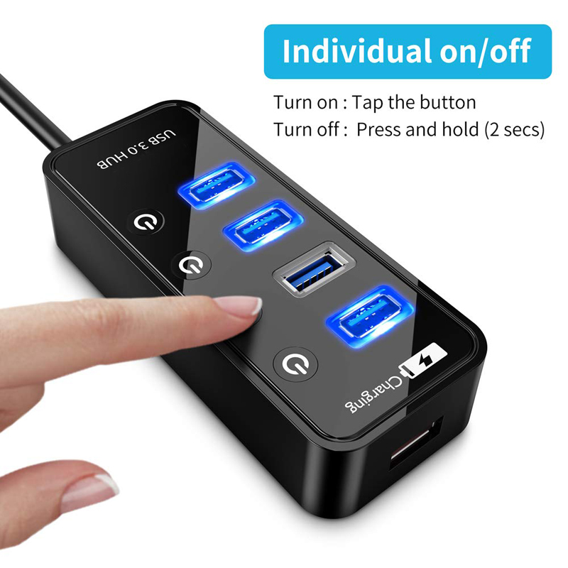 USB HUB 3.0 4 7 พอร์ตชาร์จโทรศ - Laptop Accessories And Gadgets บทวิจารณ์และราคา
