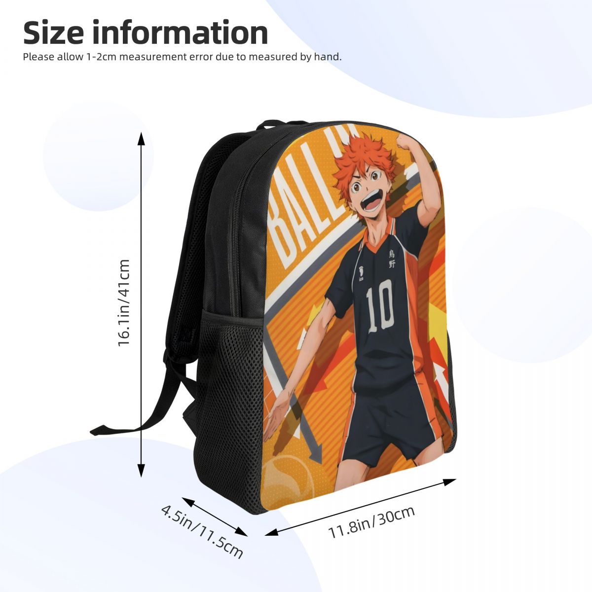 3D พิมพ์ลาย H-Haikyuues กระเป๋ - Laptop Accessories Bag For Men บทวิจารณ์และราคา