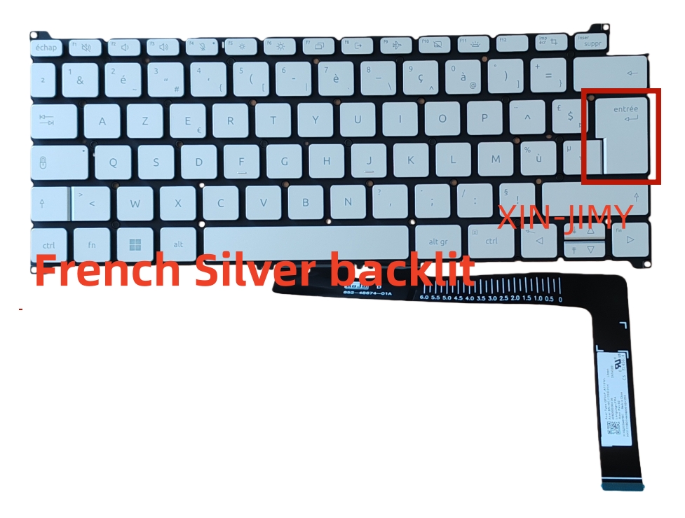 แป้นพิมพ์ภาษาฝรั่งเศสแบบ Azert - Laptop Accessories Acer บทวิจารณ์และราคา