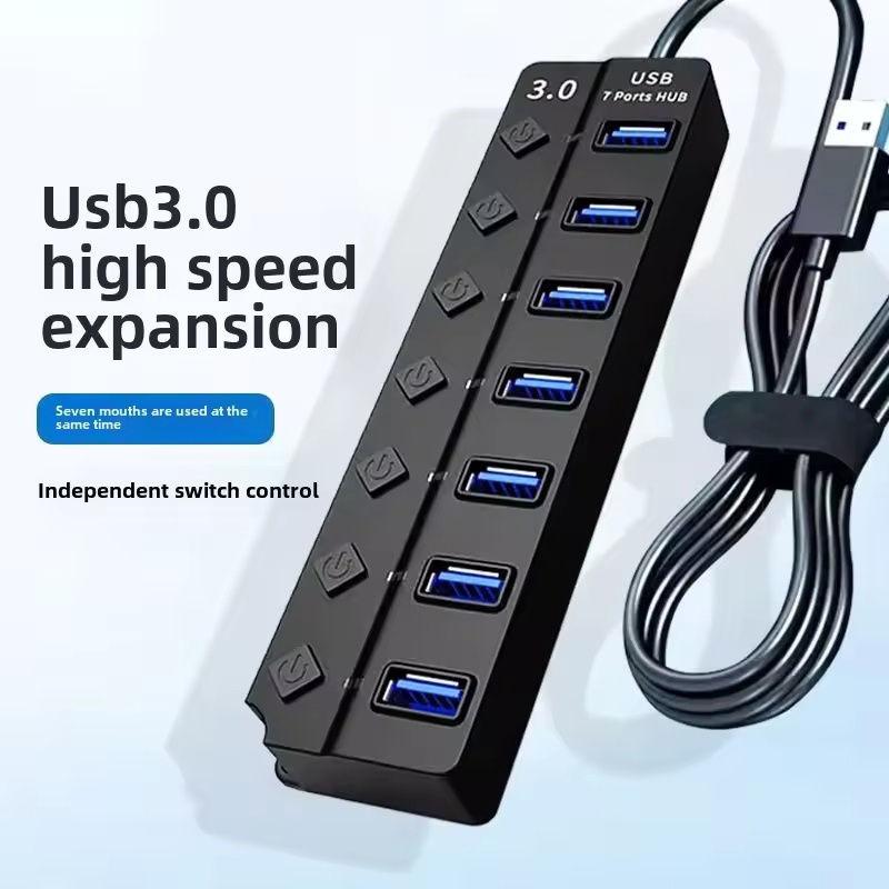 อะแดปเตอร์จ่ายไฟ USB 3.0 ฮับแย - Laptop Accessories Hub บทวิจารณ์และราคา