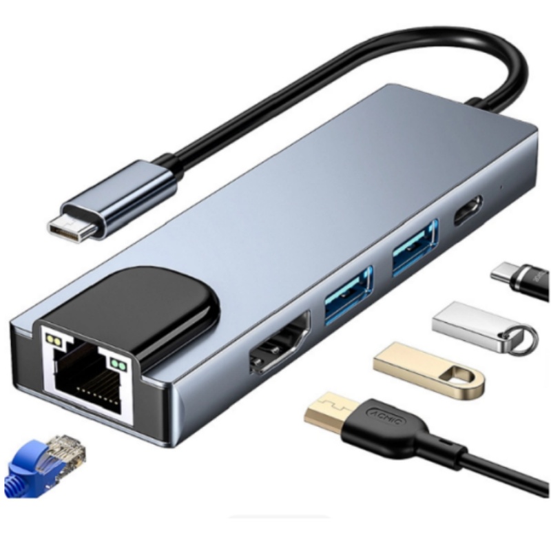 อะแดปเตอร์แล็ปท็อปอเนกประสงค์  - Laptop Accessories Hub บทวิจารณ์และราคา
