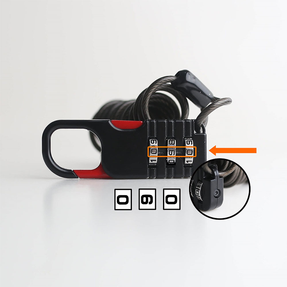 กุญแจล็อคแบบรหัส 3 หลักพร้อมสา - Laptop Backpack Anti Theft บทวิจารณ์และราคา