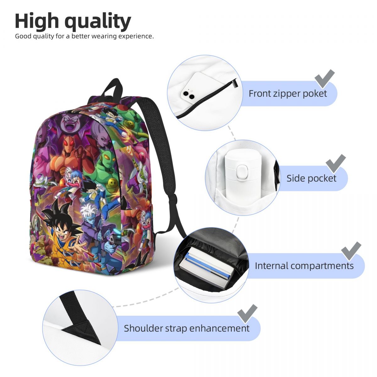 ดราก้อนบอล ไดมะ แฟชั่นกระเป๋าเ - Laptop Accessories Women บทวิจารณ์และราคา