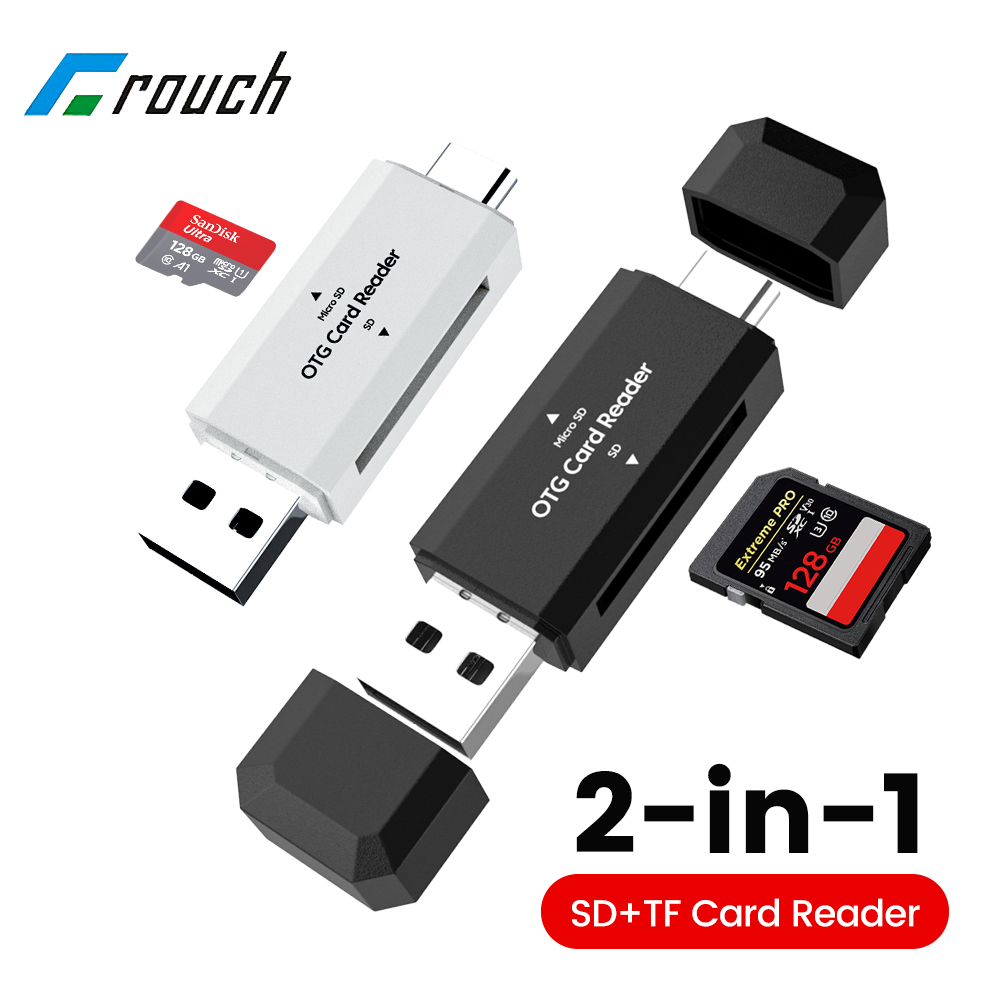 2-in-1 USB2.0 Card Reader SD T - Laptop Accessories And Gadgets บทวิจารณ์และราคา