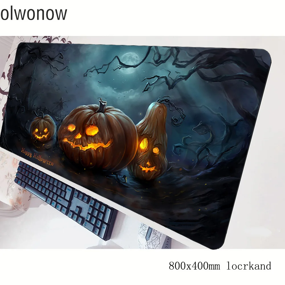 ฮาโลวีน mousepad Gamer ขนาดใหญ - Laptop Accessories Best บทวิจารณ์และราคา